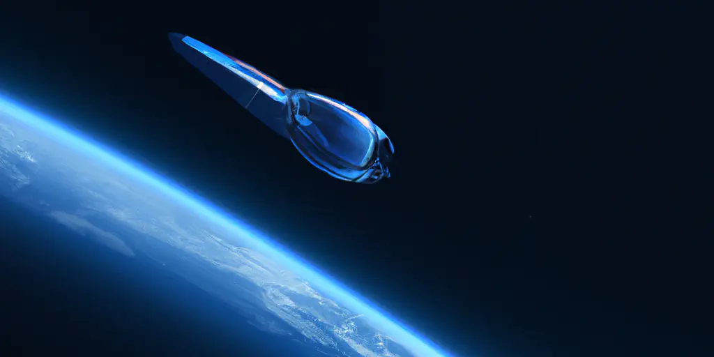 Ill. 1 - Spacecraft in orbit