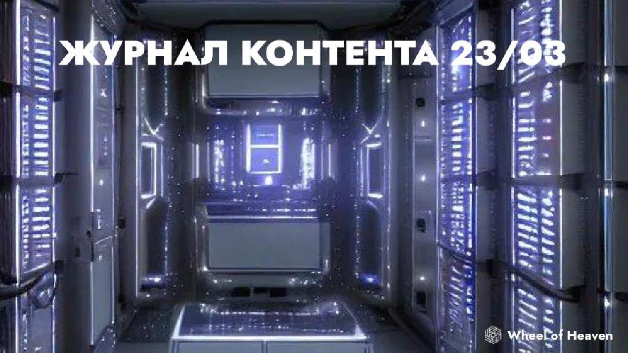 Журнал контента 23/03 🪵